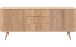 Goossens dressoir seppe wit eiken - 8202882-01