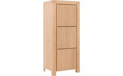Goossens opbergkast clear blank eiken - 8202918-02