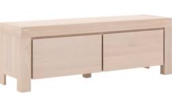 Goossens tv meubel clear wit eiken - 8202921-02