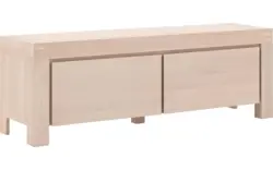 Goossens tv meubel clear wit eiken - 8202921-01