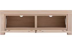 Goossens tv meubel clear wit eiken - 8202921-01