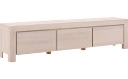 Goossens tv meubel clear wit eiken - 8202922-02