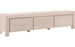 Goossens tv meubel clear wit eiken - 8202922-01