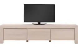 Goossens tv meubel clear wit eiken - 8202922-01
