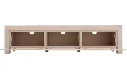 Goossens tv meubel clear wit eiken - 8202922-01