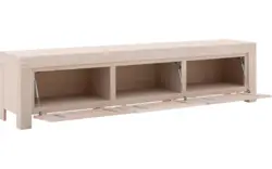 Goossens tv meubel clear wit eiken - 8202922-01