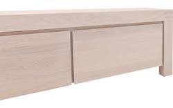 Goossens tv meubel clear wit eiken - 8202922-01