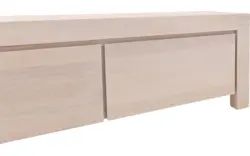 Goossens tv meubel clear wit eiken - 8202922-01