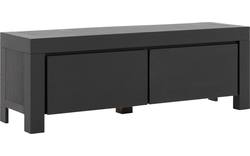 Goossens tv meubel clear zwart eiken - 8203017-02