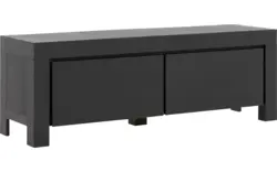 Goossens tv meubel clear zwart eiken - 8203017-01