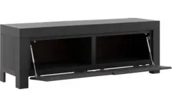 Goossens tv meubel clear zwart eiken - 8203017-01