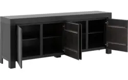Goossens dressoir clear grijs eiken - 8203087-01