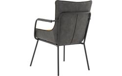 Goossens excellent eetkamerstoel matteo geel stof - 8203121-02