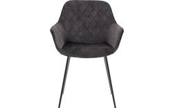Goossens basic eetkamerstoel ebi grijs stof - 8203175-02