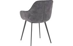 Goossens basic eetkamerstoel ebi grijs stof - 8203175-03