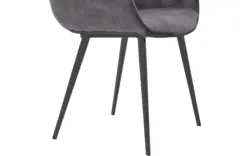 Goossens basic eetkamerstoel ebi grijs stof - 8203175-02