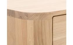 Goossens dressoir bjarte wit eiken - 8203306-01