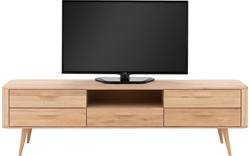 Goossens tv meubel bjarte wit eiken - 8203322-02