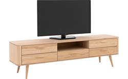 Goossens tv meubel bjarte wit eiken - 8203322-01