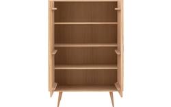 Goossens opbergkast bjarte wit eiken - 8203326-01