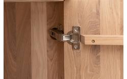 Goossens opbergkast bjarte wit eiken - 8203326-01