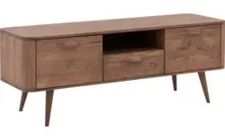 Goossens tv meubel bjarte donker bruin eiken - 8203328-01