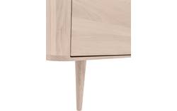 Goossens dressoir bjarte wit eiken - 8203336-01