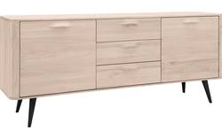 Goossens dressoir bjarte wit eiken - 8203337-02