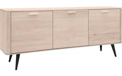 Goossens dressoir bjarte wit eiken - 8203338-02