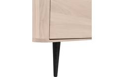 Goossens dressoir bjarte wit eiken - 8203338-01