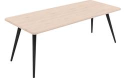Goossens eettafel bjarte wit eiken - 8203350-02
