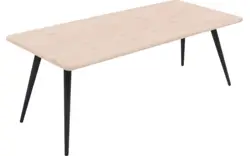 Goossens eettafel bjarte wit eiken - 8203353-02