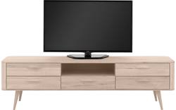 Goossens tv meubel bjarte wit eiken - 8203356-03