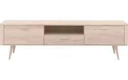 Goossens tv dressoir bjarte wit eiken - 8203357-01