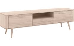 Goossens tv dressoir bjarte wit eiken - 8203357-01