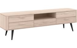 Goossens tv meubel bjarte wit eiken - 8203359-01
