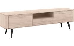 Goossens tv dressoir bjarte wit eiken - 8203360-02