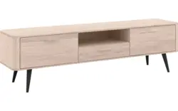 Goossens tv dressoir bjarte wit eiken - 8203360-01