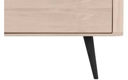 Goossens tv dressoir bjarte wit eiken - 8203360-01
