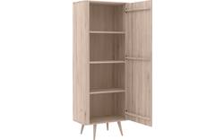 Goossens opbergkast bjarte wit eiken - 8203361-01