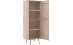 Goossens opbergkast bjarte wit eiken - 8203361-01