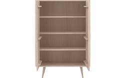 Goossens opbergkast bjarte wit eiken - 8203362-01