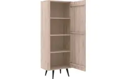 Goossens opbergkast bjarte wit eiken - 8203363-01