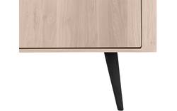 Goossens opbergkast bjarte wit eiken - 8203363-01
