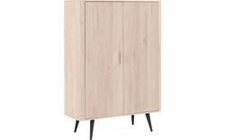 Goossens opbergkast bjarte wit eiken - 8203364-02