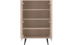 Goossens opbergkast bjarte wit eiken - 8203364-01