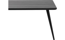 Goossens eettafel bjarte zwart eiken - 8203407-01