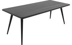 Goossens eettafel bjarte zwart eiken - 8203408-03