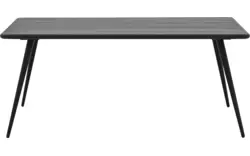 Goossens eettafel bjarte zwart eiken - 8203409-01