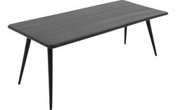 Goossens eettafel bjarte zwart eiken - 8203409-03